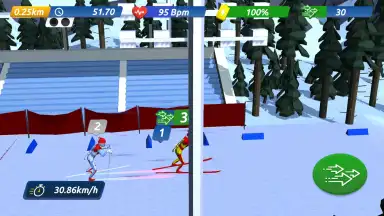 Captura de tela de Biathlon Championship 3