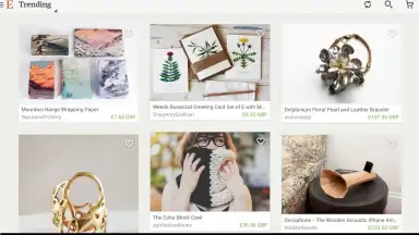 Captura de tela de Etsy 1