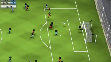Captura de tela de Stickman Soccer 2014 3