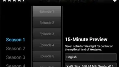 Captura de tela de Popcorn Time 5