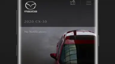 Captura de tela de MyMazda 4