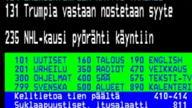 Captura de tela de TekstiTV 5
