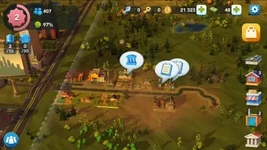 Captura de tela de SimCity BuildIt 7