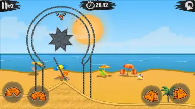 Captura de tela de Moto X3M Bike Race Game 2