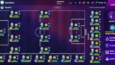 Captura de tela de Soccer Manager 2024 2