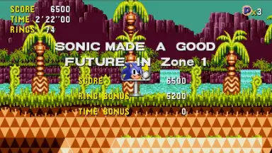 Captura de tela de Sonic CD 12