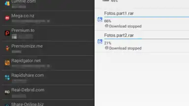 Captura de tela de ShareDownloader 16
