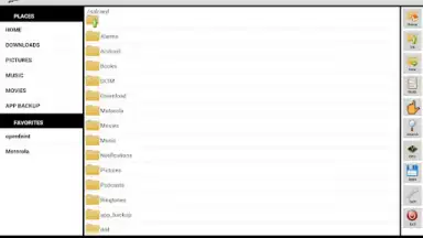 Captura de tela de AndroZip File Manager 5