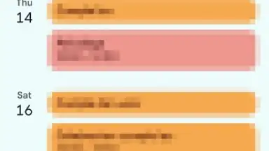 Captura de tela de Google Calendar 1