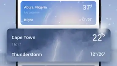 Captura de tela de Daily Weather 1