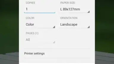 Captura de tela de Canon Print Service 2