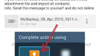 Captura de tela de MCBackup 2