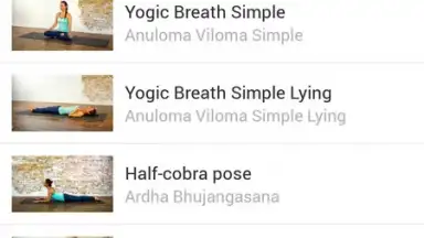 Captura de tela de Yoga 3