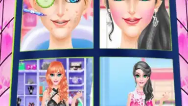 Captura de tela de Princess Doll Makeup Salon 1