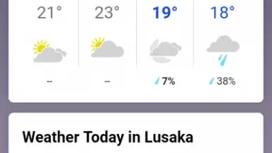 Captura de tela de Weather Lite Pro 2