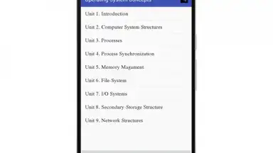 Captura de tela de Operating System Concepts 2