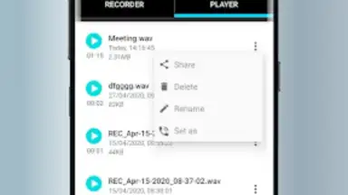 Captura de tela de Titanium Recorder 5