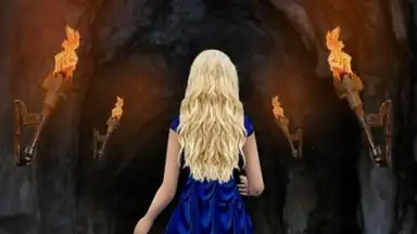 Captura de tela de Flying Girl Runner. 2