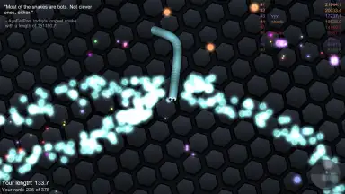 Captura de tela de slither.io 12