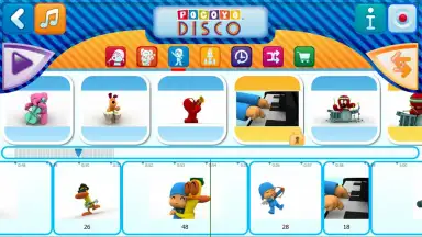 Captura de tela de Pocoyo Disco 2
