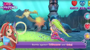 Captura de tela de Winx Sirenix Power 1