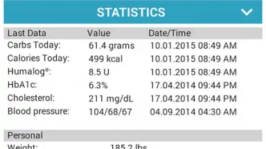 Captura de tela de Diabetes:M 6