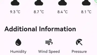 Captura de tela de Weather Forecast App 2