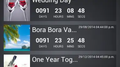 Captura de tela de Big Days of Our Lives Countdown 8