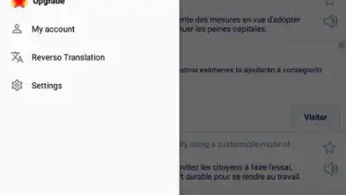 Captura de tela de Reverso Translation Dictionary 8