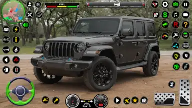 Captura de tela de Jeep Driving Simulator offRoad 2