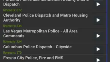 Captura de tela de Police Scanner X 3