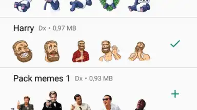 Captura de tela de Stickers WhatsApp 6