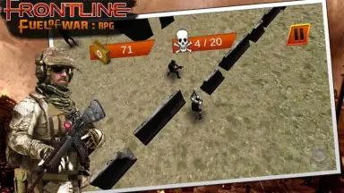 Captura de tela de Frontline Fuel of War 1
