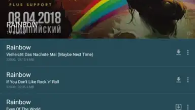 Captura de tela de zaycev.net 1