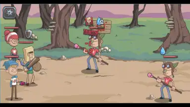 Captura de tela de Backyard Heroes RPG 6