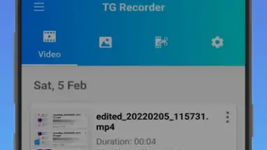 Captura de tela de TG Recorder - Screen Recording 2