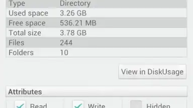 Captura de tela de Solid Explorer 4