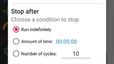 Captura de tela de Auto Clicker - Automatic tap 15