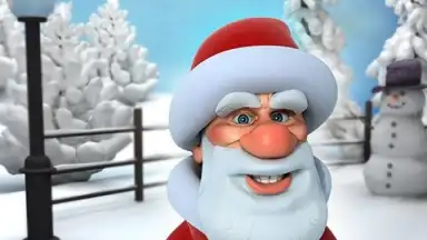 Captura de tela de Talking Santa 4