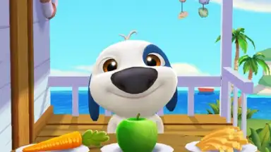 Captura de tela de My Talking Hank: Islands 11