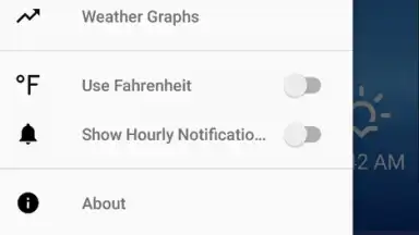 Captura de tela de Free Weather Forecast 2