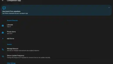 Captura de tela de Home Assistant 2