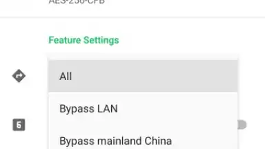 Captura de tela de Shadowsocks 23