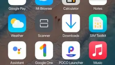 Captura de tela de iOS Launcher 1