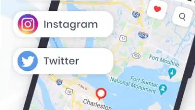 Captura de tela de Fake GPS Location Changer App 1