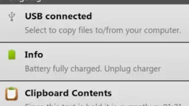 Captura de tela de Clipboard Contents 4