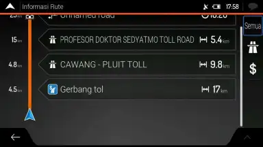 Captura de tela de iGO 1