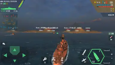 Captura de tela de Battle of Warships 2