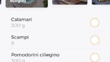 Captura de tela de GialloZafferano 5