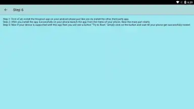 Captura de tela de kingroot Root Pro Guide 3